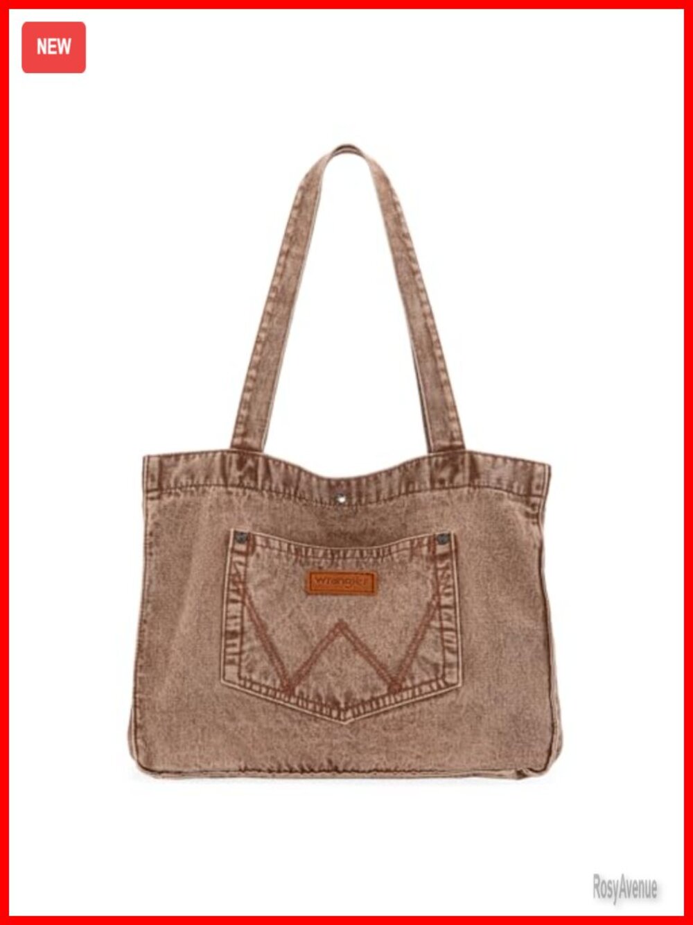 Denim Tote Bag Slouchy Bucket Purse Washable Denim Everyday